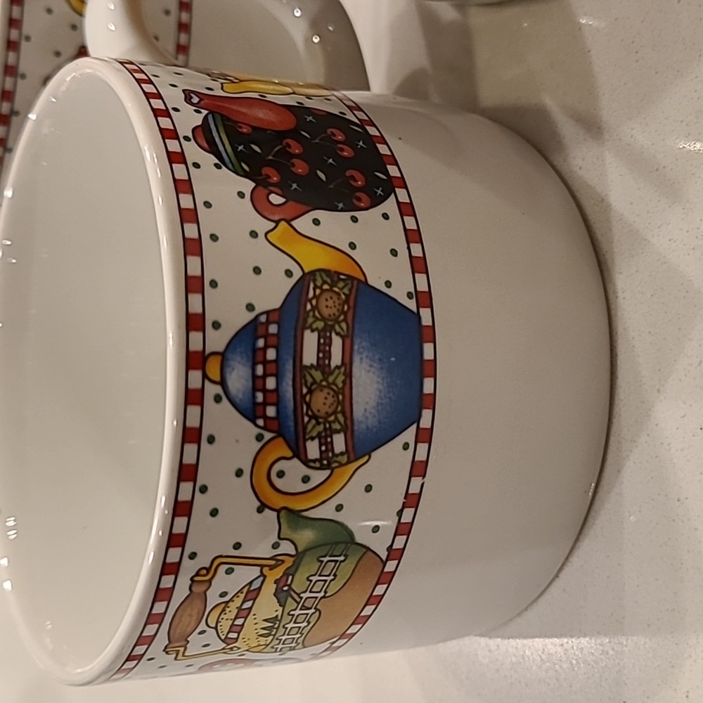 Set of 3 Mary Engelbreit coffee cups